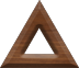 1 Inch Small Wood Letter DELTA