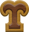 1-7/8 Inch Medium Double Raised Wood Letter UPSILON