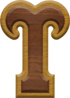 2-3/4 Inch Large Double Raised Wood Letter UPSILON